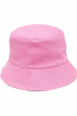 Nanushka Caran monogram-embroidered bucket hat