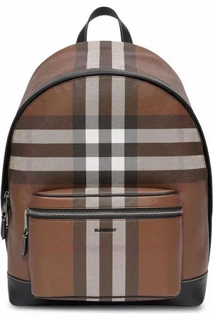 Burberry Check-print backpack