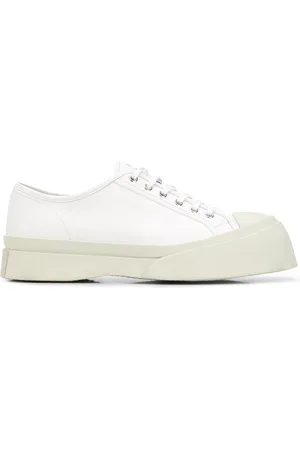 Marni Pablo leather flatform sneakers