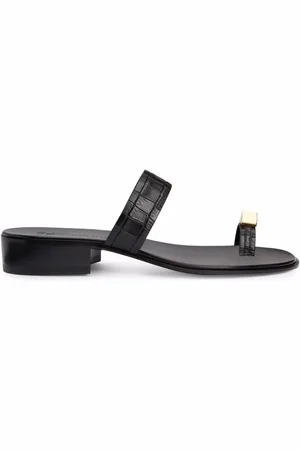 Giuseppe Zanotti Bardack crocodile-effect sandals