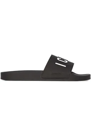 Dsquared2 Logo-print flat slides