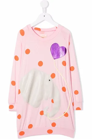Wauw Capow by Bangbang Ellen Elephant Polka dress