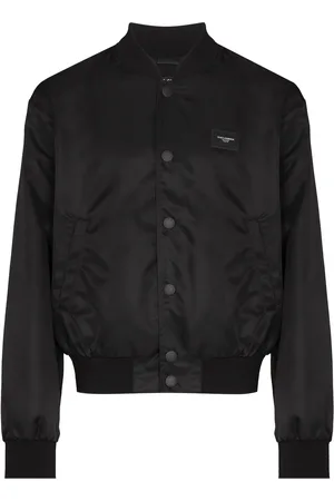 Dolce & Gabbana DG-plaque bomber jacket