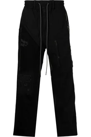 MOSTLY HEARD RARELY SEEN Panelled straight-leg trousers