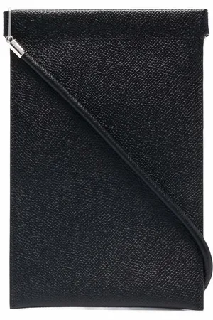 Maison Margiela Four-stitch leather phone holder