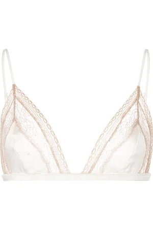Kiki de Montparnasse Tiered chiffon soft bra