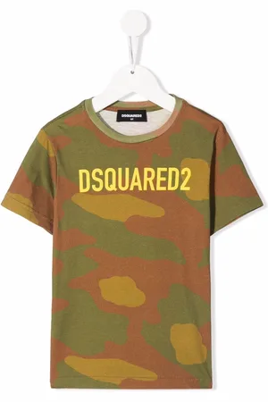 Dsquared2 Camouflage logo-print T-shirt