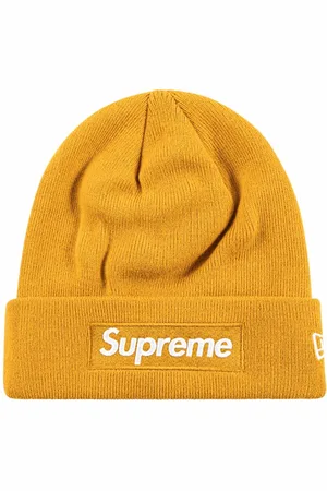 Supreme X New Era box-logo beanie