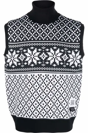 Fumito Ganryu Roll-neck sleeveless jumper