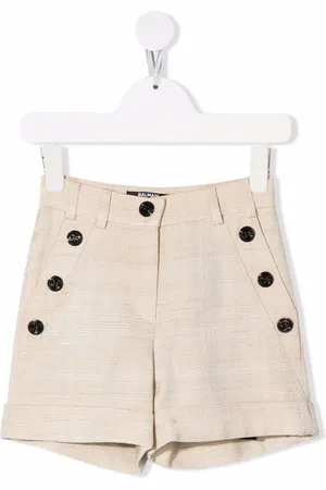 Balmain High-waisted mini shorts