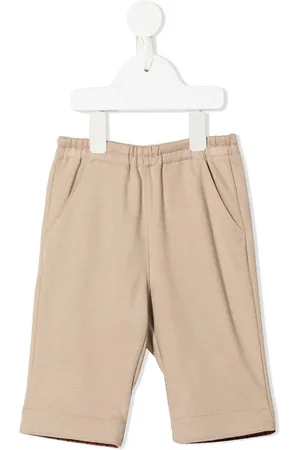 Familiar Elasticated straight-leg trousers