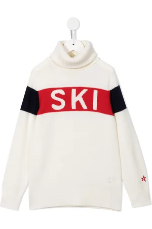 Perfect Moment Ski-print roll neck jumper