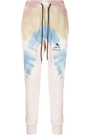 MAUNA KEA Tie-dye print track pants