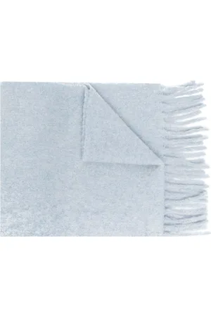 Marni Logo-appliqué alpaca scarf