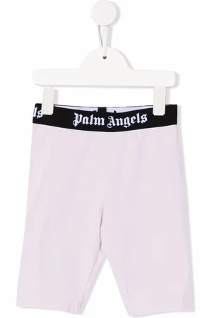 Palm Angels Logo-waistband cycling shorts
