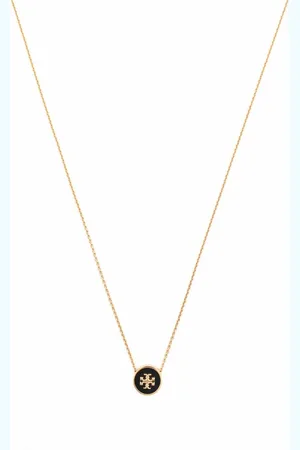 Tory Burch Kira enamel pendant necklace