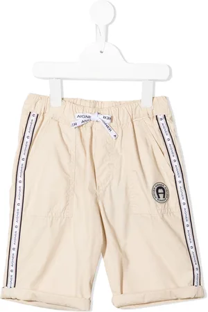 Aigner Logo-tape detail shorts