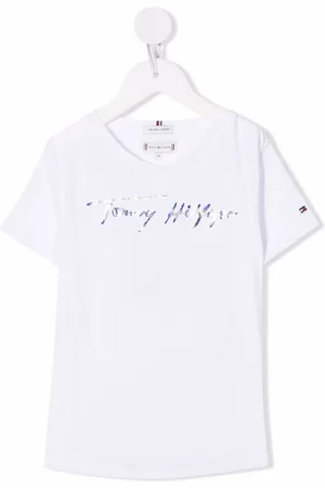Tommy Hilfiger Logo-print organic cotton T-shirt