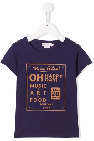 BONPOINT Graphic-print short-sleeved T-shirt