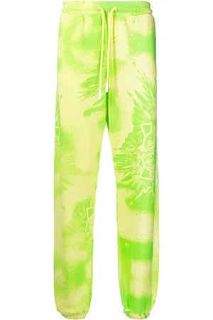 MARCELO BURLON Kaleidoscope Wings-print track pants