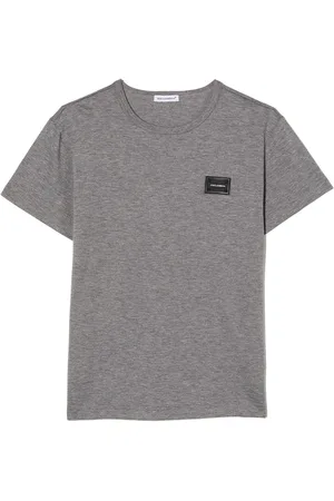 Dolce & Gabbana Square logo patch T-shirt