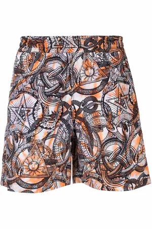 ARIES Graphic-print swim shorts