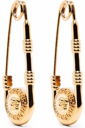 VERSACE Safety-Pin Medusa earrings
