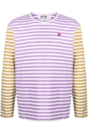 Comme des Garçons Striped long-sleeve T-shirt