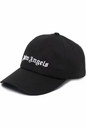 Palm Angels Logo-embroidered cotton cap