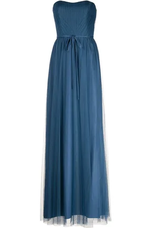 Marchesa Notte Strapless tulle gown
