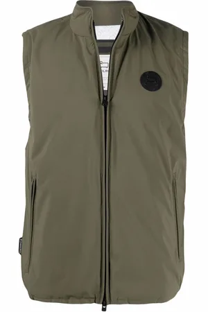 Woolrich Padded logo-patch gilet