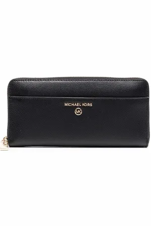 Michael Kors Logo-plaque zip-up wallet