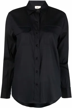 Paula Long-sleeve silk shirt