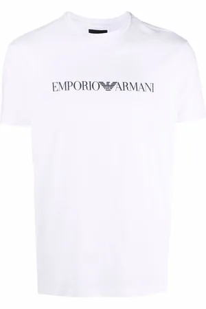 Emporio Armani Logo-print cotton T-shirt