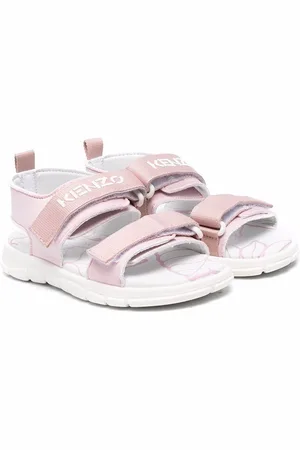 Kenzo Animal-print touch-strap sandals