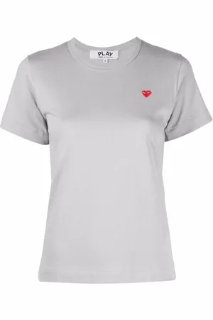 Comme des Garçons Cotton embroidered-logo T-shirt