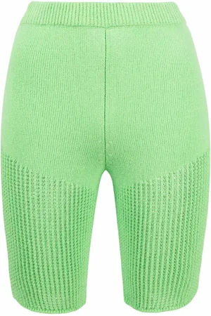 Nanushka Crochet cycling shorts