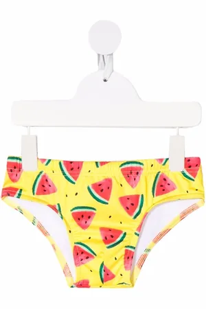 SIOLA Watermelon-print swim trunks