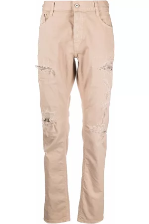 Roberto Cavalli Mężczyzna Rurki i Slim Fit - Neutrals