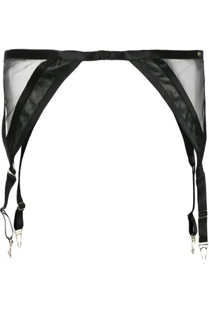 Something Wicked Mia semi-sheer suspenders
