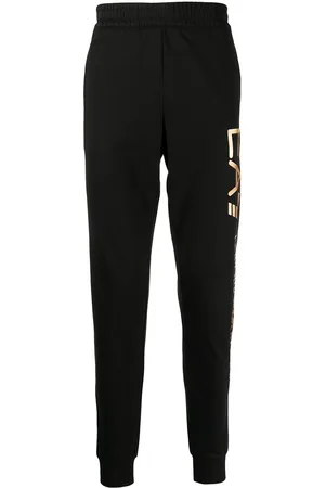 EA7 Logo-print track pants