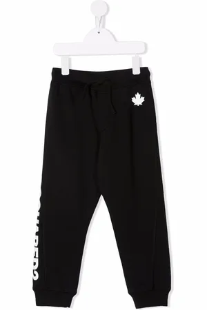 Dsquared2 Maple-leaf jersey track pants