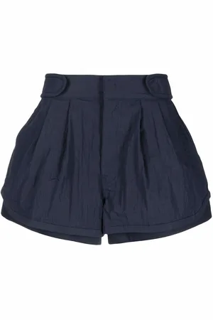 JUUN.J Double layer pleated shorts