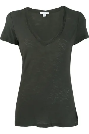 James Perse Scoop neck T-shirt