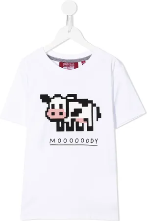 MOSTLY HEARD RARELY SEEN Mini Moody 8-Bit appliqué T-shirt