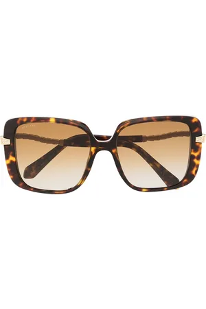 Bvlgari Oversize-frame tinted sunglasses