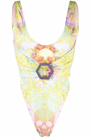 Philipp Plein Skull-print swimsuit