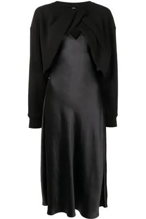 GOEN.J Twist-front maxi dress