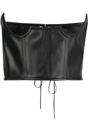 Manokhi Lace-up corset top