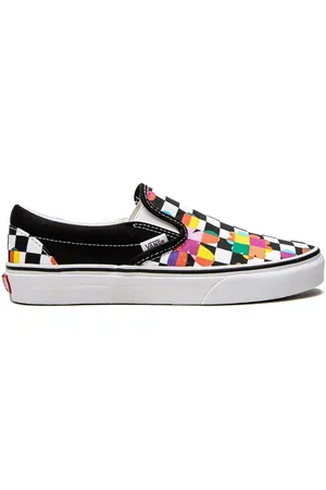 Vans Classic Slip-On "Floral Checkerboard" sneakers